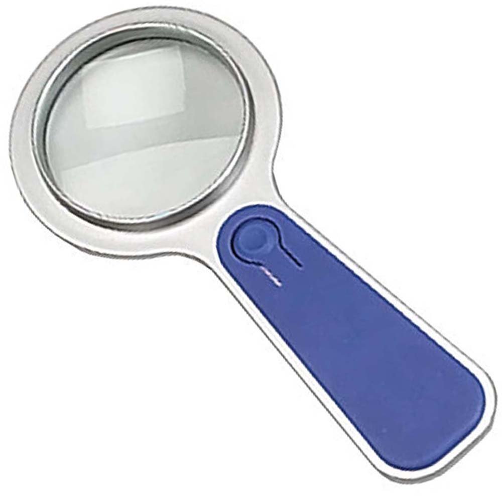PINPOINT LED Illuminated 3X Power Handheld Magnifier | 2