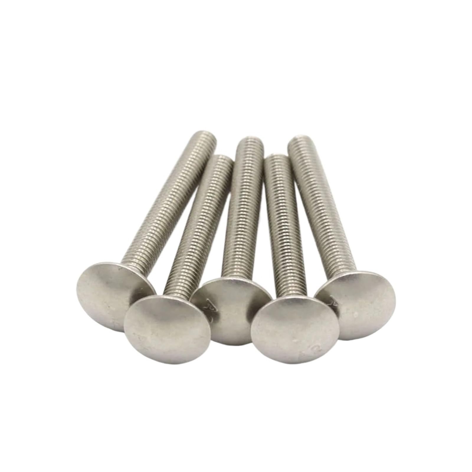 Śruba powozu ze stali nierdzewnej z okrągłą szyjką DIN603 M6 M8 M10 M12 A2-70 304(100 mm)