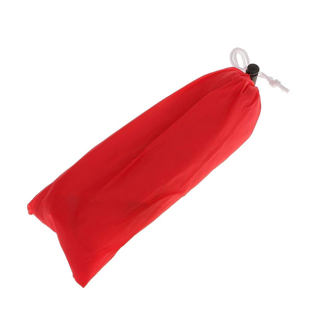 IRIS Fitness Speed Parachute Resistance Sprint Trainer - Helps Maximize Acceleration and Top Running Speed Through Resistance and Overspeed Training (Red) 4