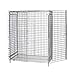 Quantum Chrome Security Panels 24"W X 36"L X 60" Panel