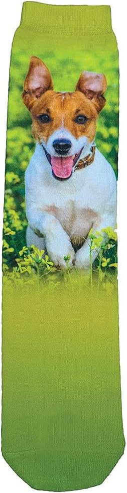 Jack Russell Terrier Sublimated Socks