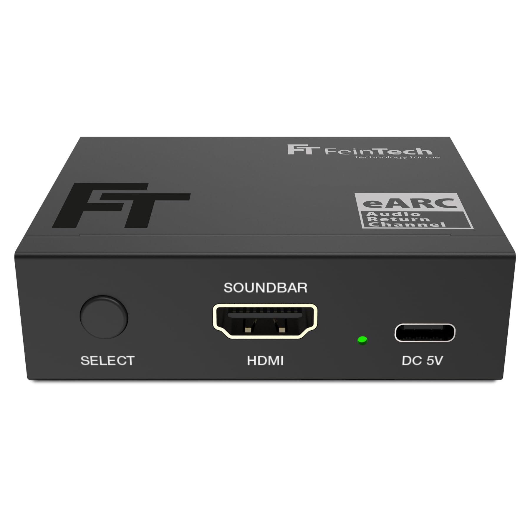 FeinTech AX420 Przełącznik HDMI eARC 2 TV x 1 Soundbar - Użyj swojego Soundbara na 2 wyświetlaczach