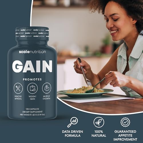 Scale Nutrition Gain | Appetite Booster, Muscle Growth, Weight Gain thumb #1