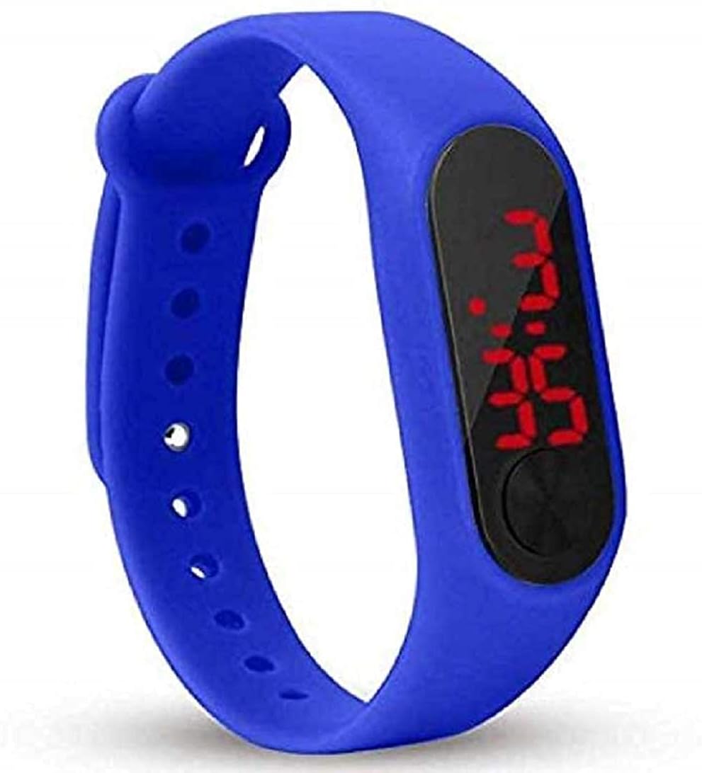 Daniya LED Digital Watch Good Looking Blue Watch for Boys & Girls (Bleu Color)