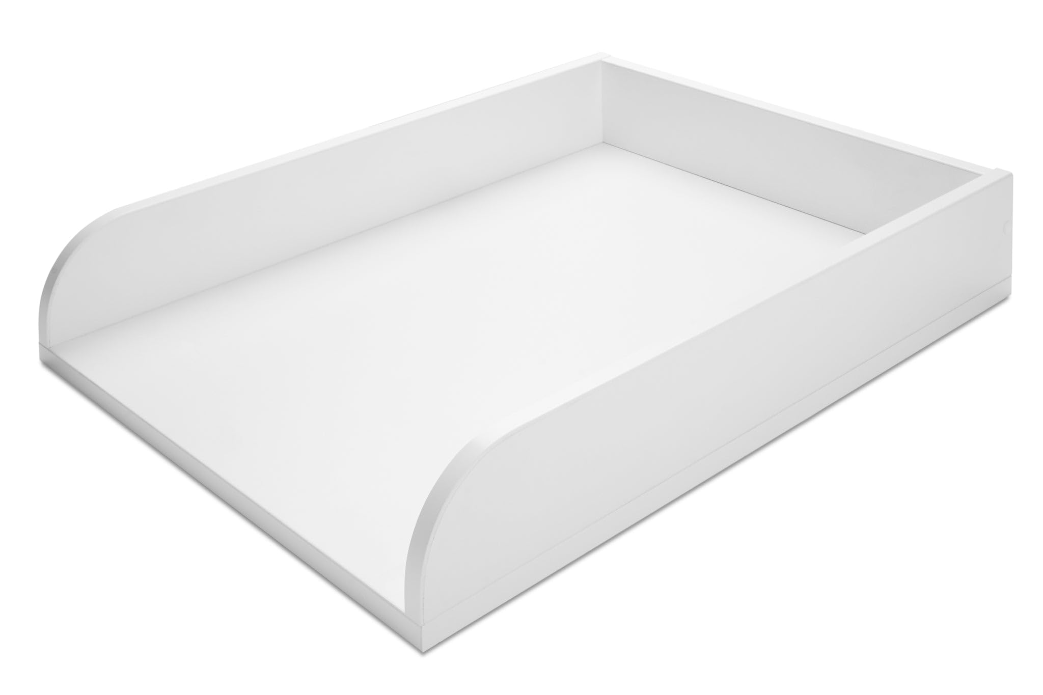 KraftKids Universal Wickelaufsatz mit Boden für Fast Jede Kommode – Wickelfläche 50x70 cm – Weiß