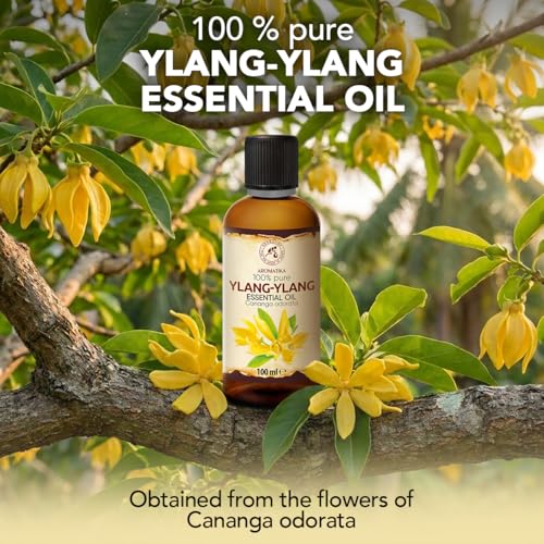 Aceite esencial Ylang-Ylang 100 ml para aromaterapia miniatura 2