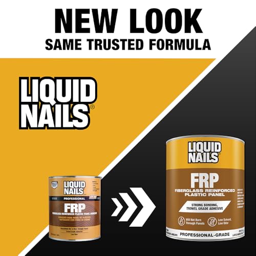 Image of Liquid Nails Fiberglass Reinforced Panel (FRP) 1 gal. Low VOC Adhesive