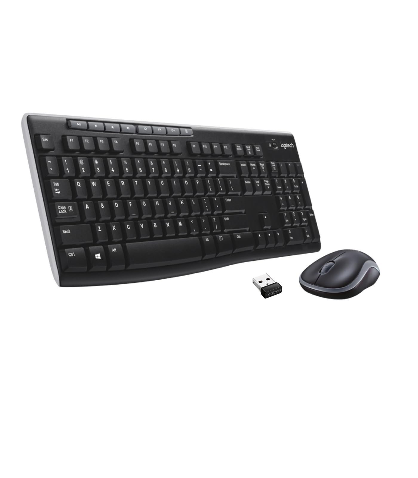 LogitechKEYBOARD+MOUSE MK270 WIRELESS BLACK