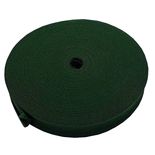 25 mm Nastro sbieco Trim 100% cotone - Foglia