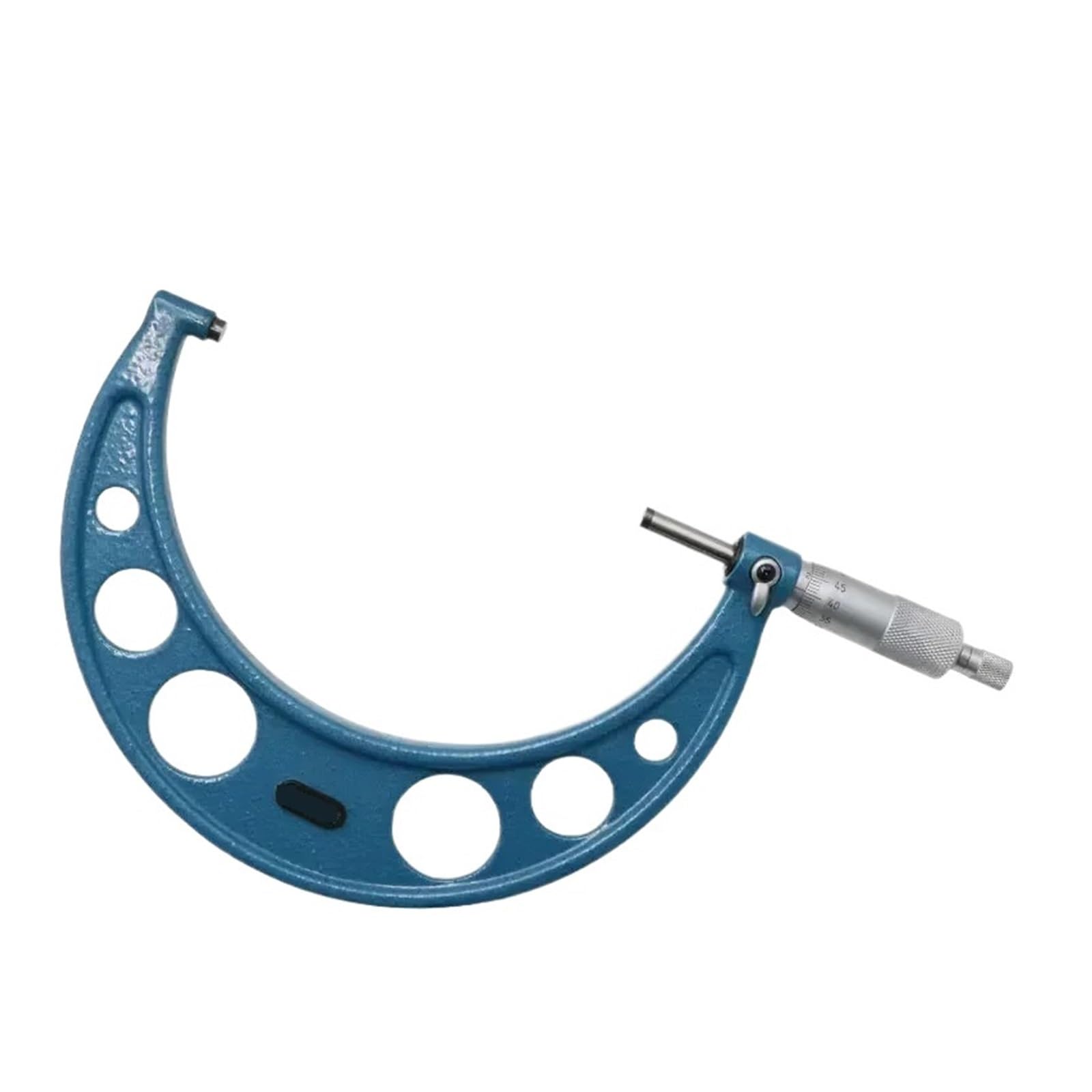 Strumento di misurazione micrometro for esterni ad alta precisione da 125-150 mm con meccanismo di bloccaggio - Risoluzione 0,01 mm for lavorazione dei metalli e fai da te