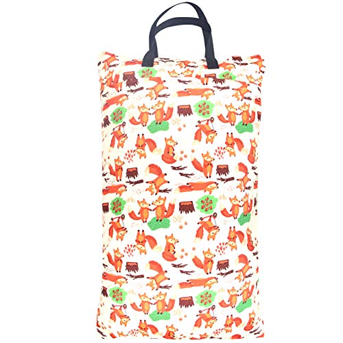 Wegreeco WE-DPA-05-CA Reusable Hanging Wet Dry Cloth Diaper Bag thumb #2
