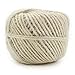 CleverDelights White Jute Twine - 50 Yards - 2mm Diameter - Eco-Friendly Natural Jute Rope String