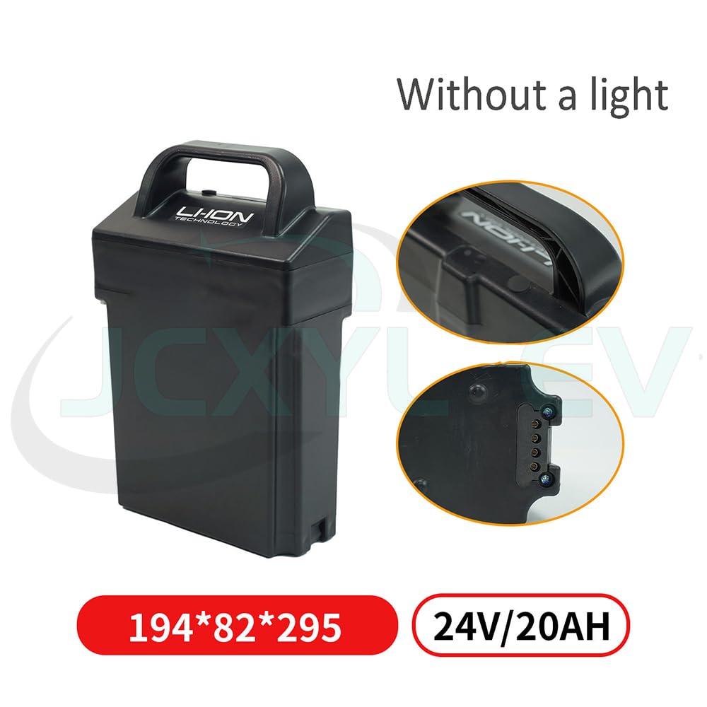 Batteria per transpallet Elettrico da 24 Volt, Batteria al Litio Ferro fosfato da 24 V 20 Ah per Carrello elevatore Elettrico, Batteria per Motore MT12/EPL1531
