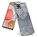 Produktbild Shazikaihui Hülle für Samsung Galaxy A42 5G Handyhülle Weiche Clear TPU Transparent Taschen Case Silikon Marmor Spleißen Grün Blume Schutzhülle Tasche Farbe Handyhüllen für Galaxy A42 5G Cover (g)
