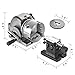 SHZOND Dividing Head Set 3 Jaw Lathe Chuck Dividing Head 5 Inch with Tailstock Dividing Plates for Milling Machine (5 inch dividing head)
