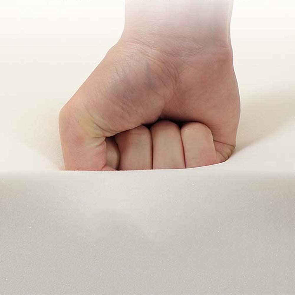 Mousse à Mémoire De Forme Haute Densité 5,1cm - Rembourrage Siège/Canapé Blanc Ou Noir