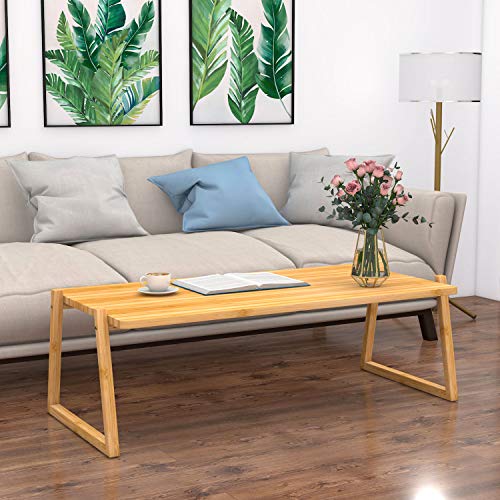 ローテーブル 竹色