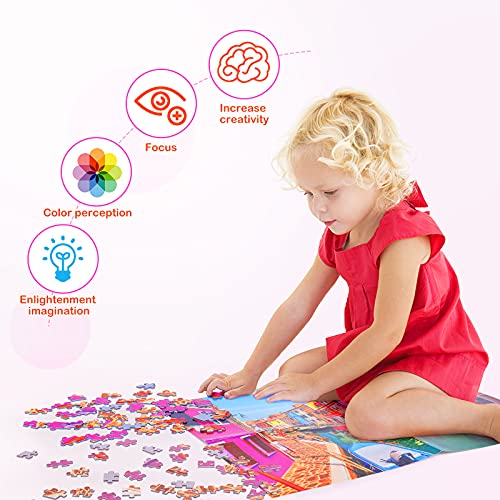 Ucradle Puzzle 1000 Teile für Erwachsene und Kinder, Puzzle mit Landschafts-Motiv Kinderpuzzle mit 70x50 cm… – Bild 5