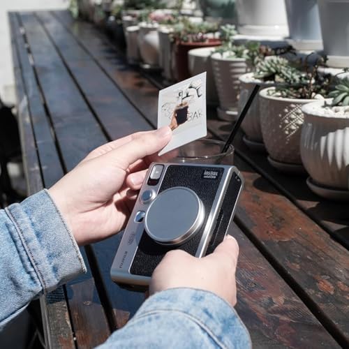 Image of ZORBES Lens Cap for Fujifilm Instax Mini Evo Aviation Aluminum Alloy Lens Cap Microfiber Flannel Fabric Liner Protective for Fujifilm Instax Mini Evo