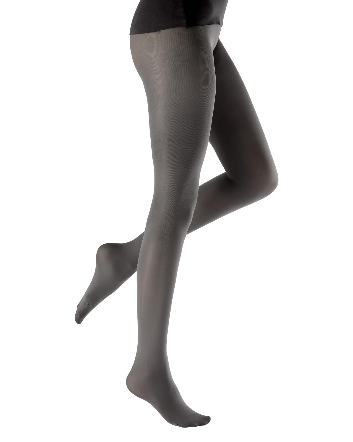 Pretty Polly 60 Denier 3D Opaque Tights PNAVA4 Grey XL