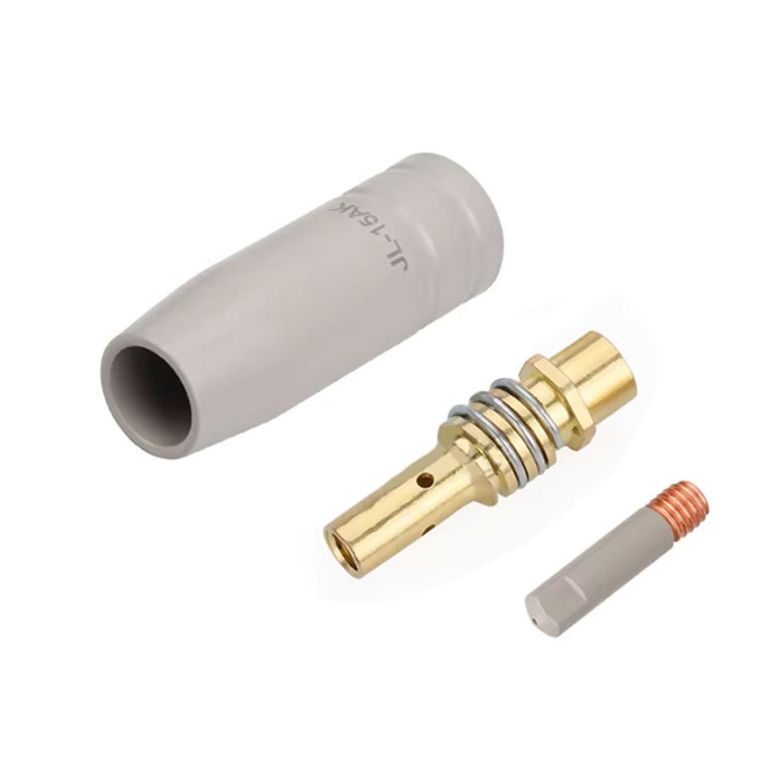 3Pcs 15AK European Welding Parts 0.8/1.0/1.2mm Suitable for Professional Welders Efficient Connection Metal Fabrication European Styles Welding Parts