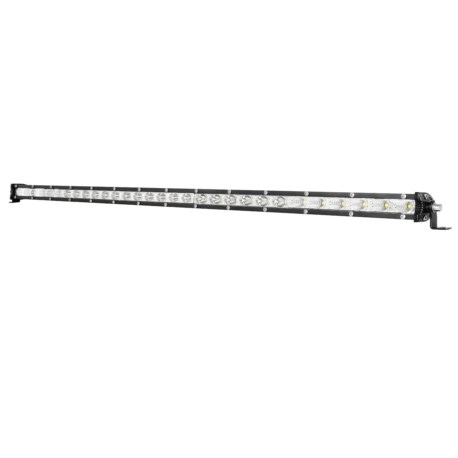 PICAA 32 cale 150 W światło LED bar pojedynczy rząd LED lampa terenowa powodziowa Combo Beam uniwersalna do łodzi SUV ATV ciężarówka SUV 12 V 24 V