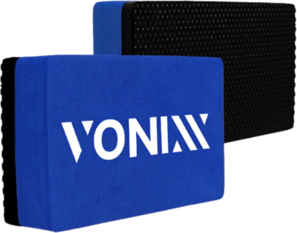 Vonixx Decontamination Clay Bar Block Pad Synthetic - Large - Remove contaminants, Tree sap, Brake dust, Metal dust, Industrial Pollution