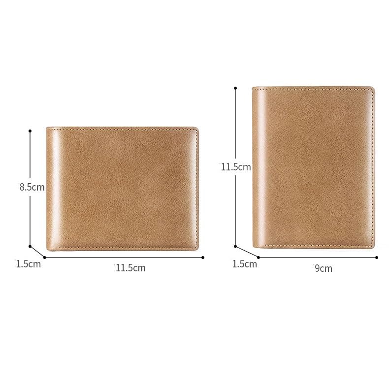 Leather Wallet For Men Coin Purse Card Holder Designer Men's Wallet Money Bags(E)2