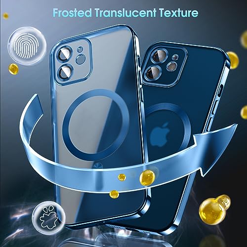 DOSNTO Cover Magnetica per iPhone 12 Mini Ricarica...