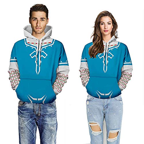 Mens Hoodies Sweatshirt 3D Print Fashion Pullover Hooded Tops for Adults3
