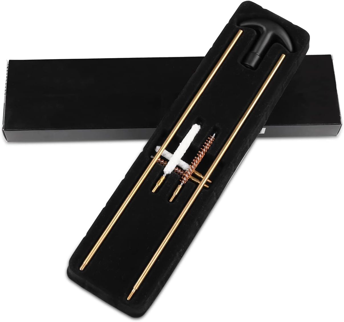 YUEWO Gun Cleaning Kit 5.56MM 4.5MM .17 .22 Caliber Gun Cleaning Kit for Handgun Rifle Shotgun Pistol, Hunting Gun Accessories Gun Barrel Cleaning Tool for Shooting