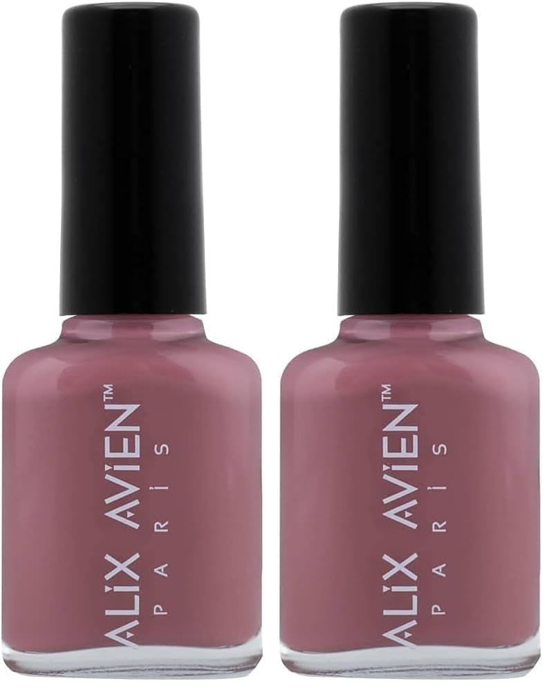 ALIX AVIEN Pembe Nude Oje 54 - Yüksek Pigmentli Uzun Süreli Kalıcılık Hızlı Kuruma - Nail Lacquer 54 2li paket