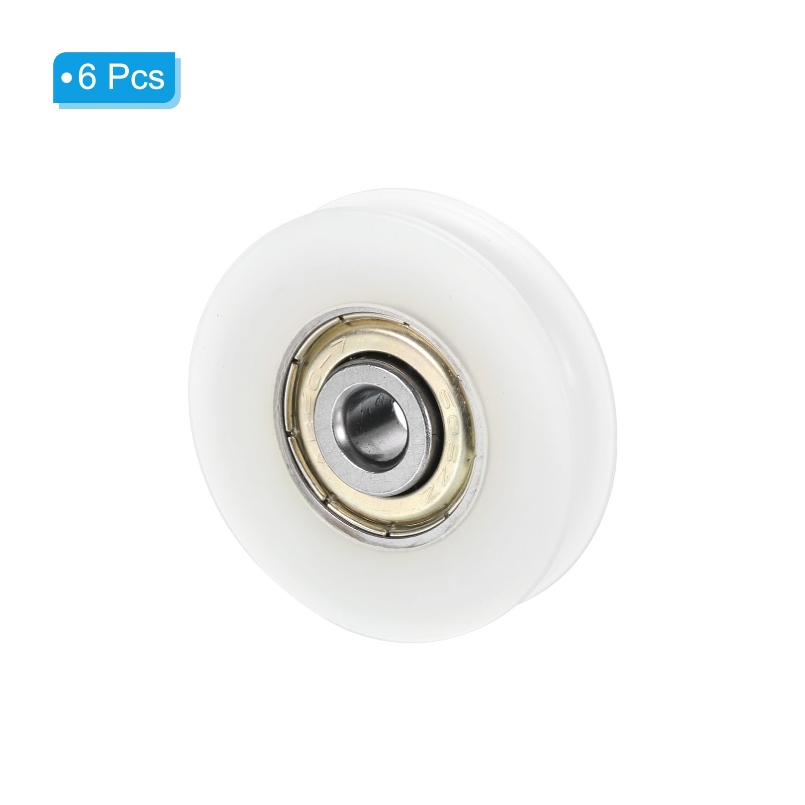 YID Lot De 4 Roues De Chaise De Bureau À Roulettes Pivotantes En Nylon