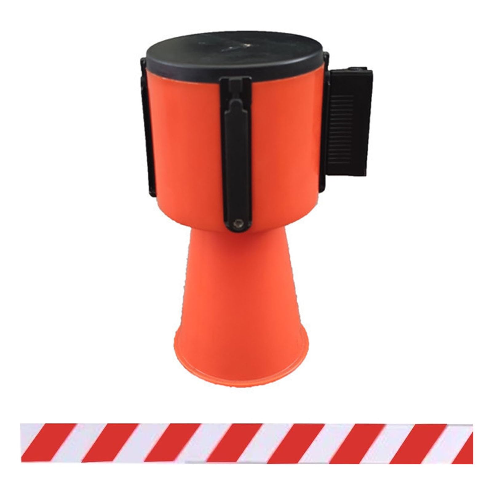 GTHTUHFD Retractable Traffic Cone Barrier Tape - Hazard Caution Tape Style, 3M,B-3M(9.8FT)