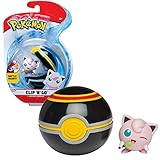 Les jouets de la gamme Bandai sont compatibles entre eux, pour des heures de jeu. Attachez facilement la Poké Ball sur la ceinture Pokémon Clip 'N' Go grâce à son clip arrière et rangez-y n'importe quelle figurine Battle 5 cm (jouets vendus séparément)