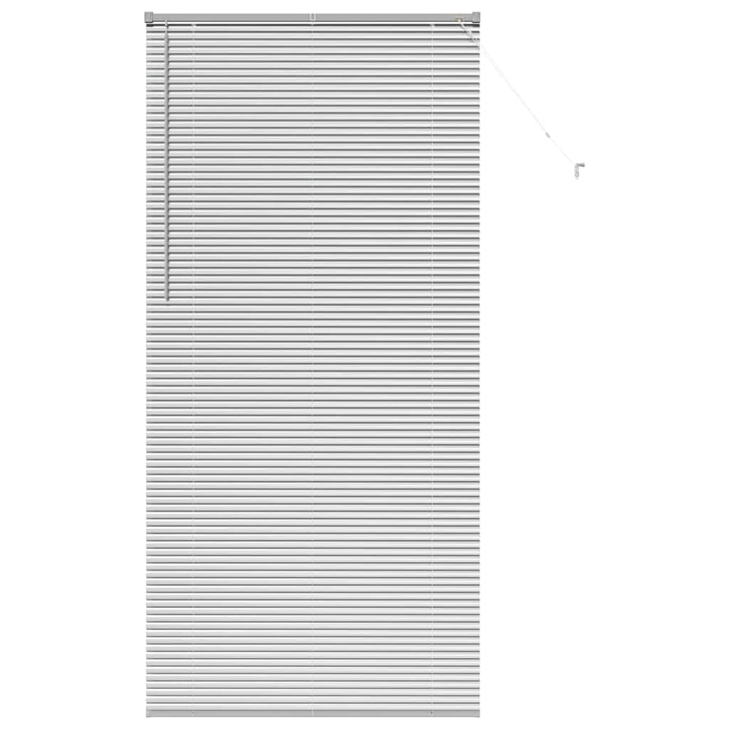 vidaXL Venetian Blinds Silver 220 x 100 cm Aluminium