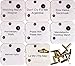 18 Note Wind Up Music Box Musical Movements with Winding Keys - Wholesale Lot of 8 Popular Tunes Set 2