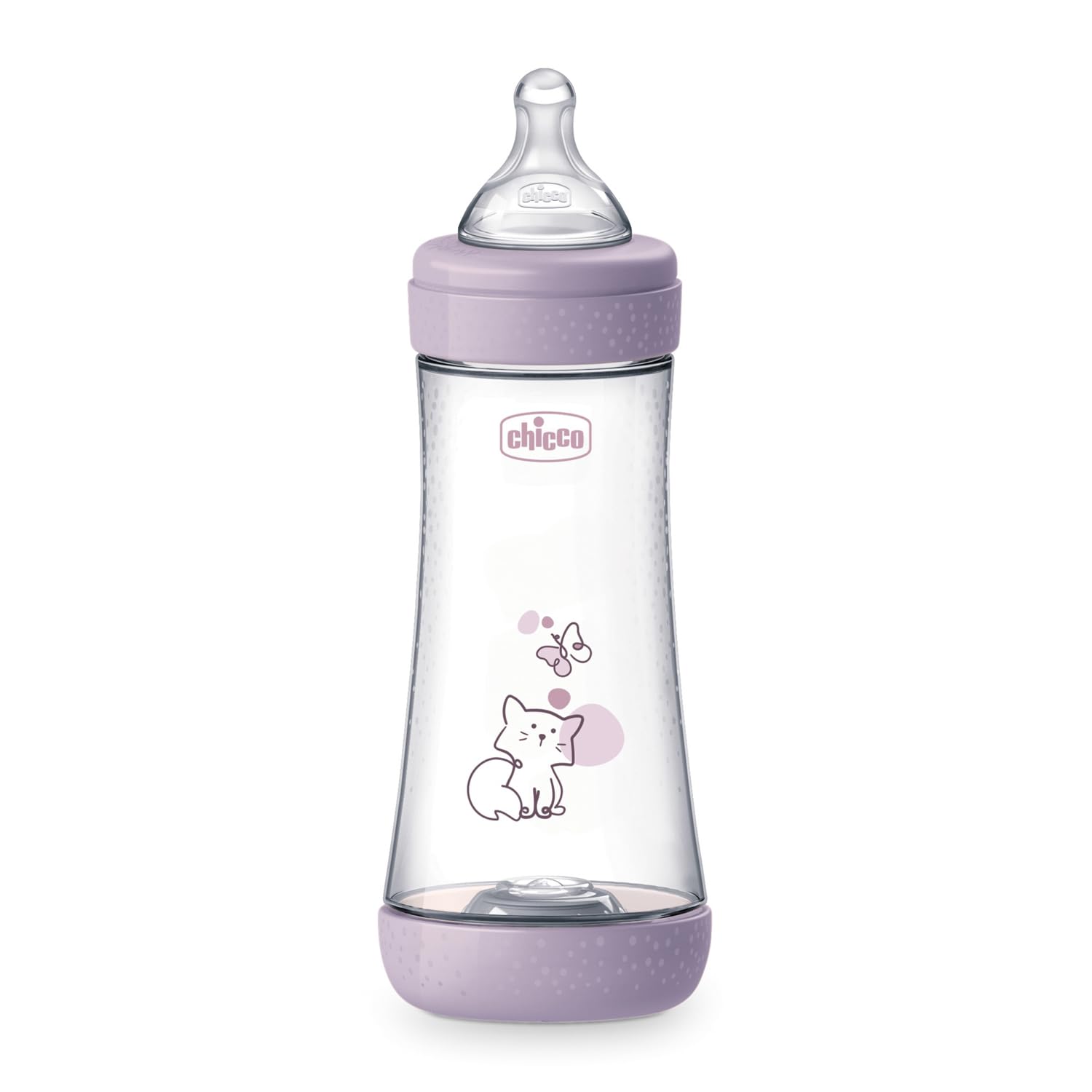 Chicco CH BIB P5 300ML FAST SIL GIRL