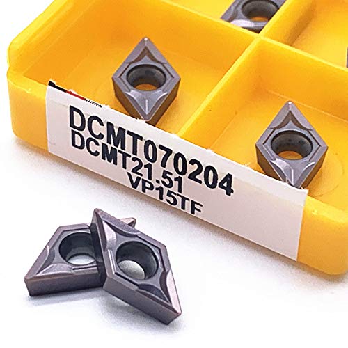 Juego de herramientas de torneado DCMT talla múltiple 10 piezas miniatura 3