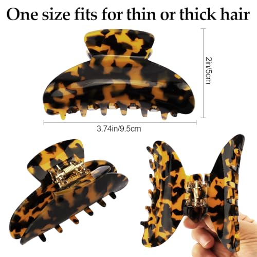 Pinzas de pelo SuPoo con diseño carey 3 piezas miniatura 5