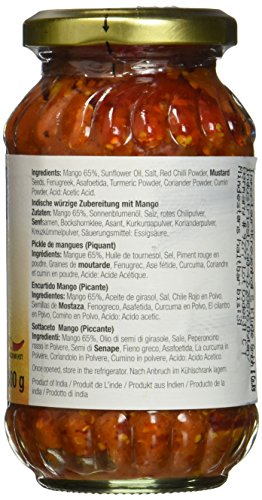 ASHOKA Mango Pickle, 6er Pack (6 x 300 g)