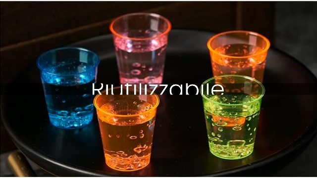 BELLE VOUS Bicchieri Plastica (12 Pezzi) - 500 ml Bicchieri Cocktail
