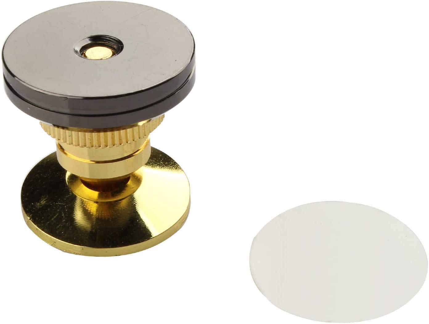 Lot de 4 pics de haut-parleur, supports de haut-parleur, caisson de basses, amplificateur, platine, pieds isolants isolants, tapis anti-chocs avec adhésif double face
