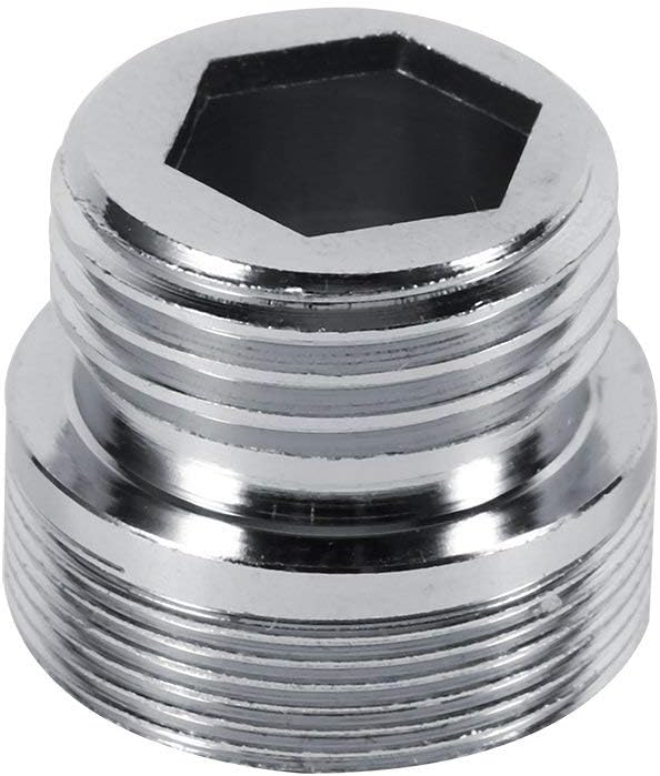 Kitchen Faucet Aerator Adapter (22mm & 24mm G1/2) – Copper Water Filter Adapter for Kitchen Faucets, Pack of 5