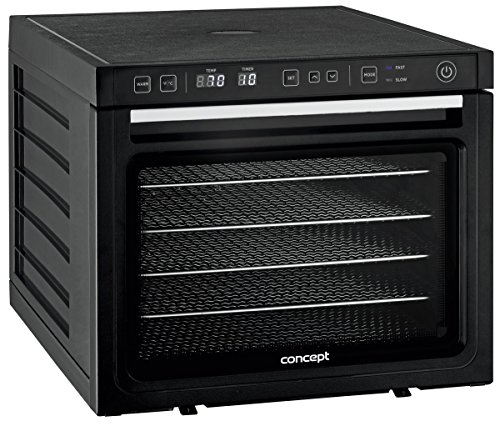 SO3000 Profi Dörrgerät Double fan, 6 rostfreien Einlegeböden, Regulierung der Temperatur: 35–70°C, zwei Ventilatoren für… – Bild 3