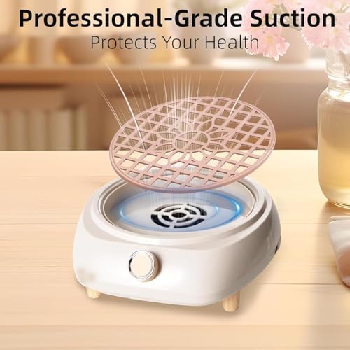 Extractor de Polvo para Uñas 5000 RPM con Filtro Reutilizable miniatura 4