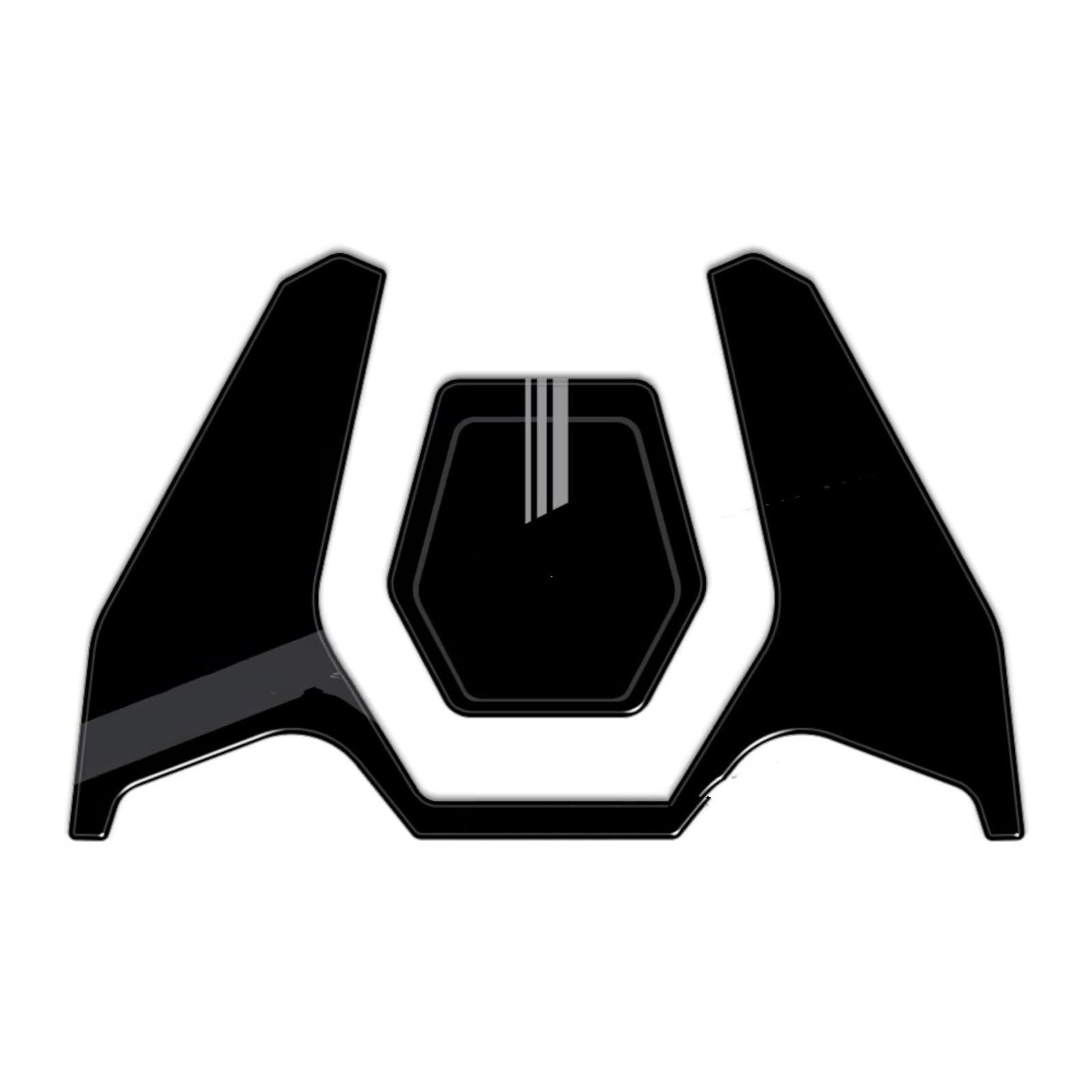 Protège Réservoir Compatible Avec Pour R1300 Pour RT 2025-2026 3D Époxy Boîte De Rangement Moto Autocollants De Protection Accessoires(Triple Black)