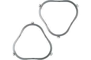 2 Pack Microwave Turntable Ring W11252182 for Whirlpool