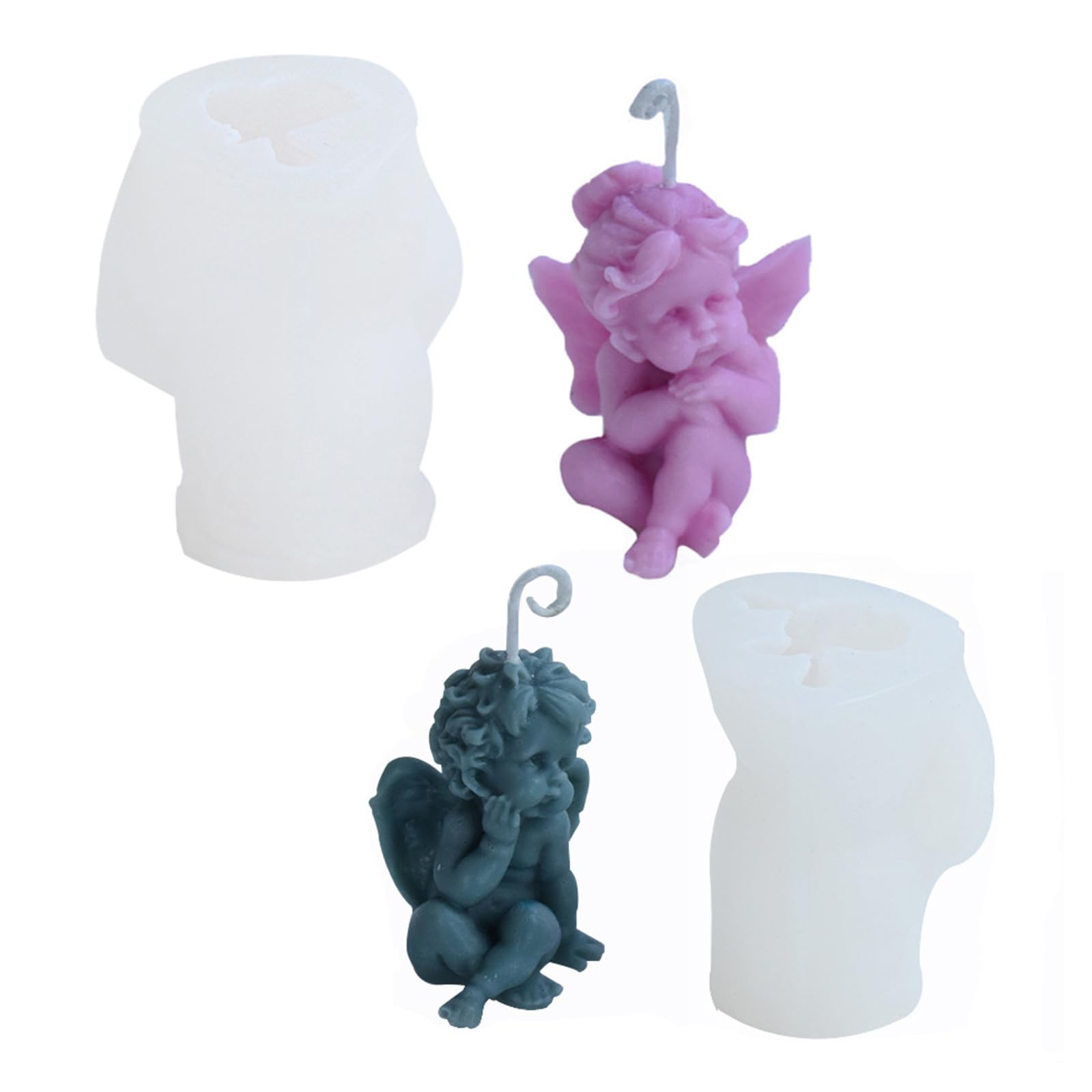 Tsophreniq Hand Castings Silicone Craft Pendants 3D Delicate Baking Fondant Molds Decorations Making