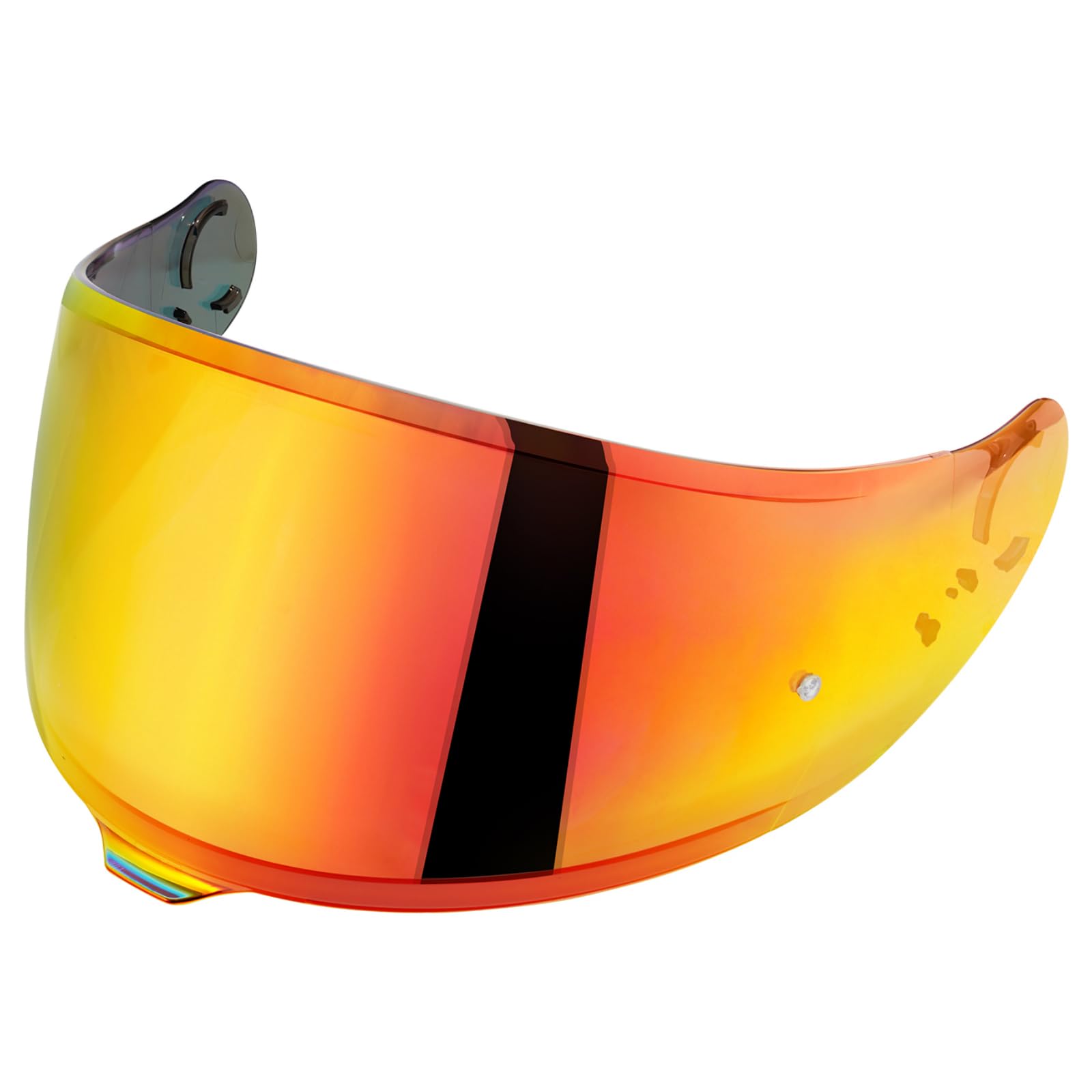 Visera Casco Moto para GT Air 3 CNS-1C,Visera de Lente para Casco Protección contra Viento,Accesorios para Cascos de Moto (Cromo Rojo)